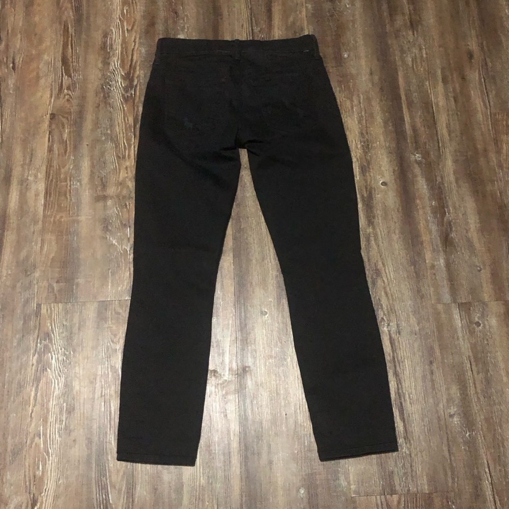 Mother Jeans Women's 25 The Looker Crop in Nine Lives Wash Slim Fit Denim - Picture 6 of 7